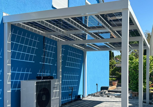 Pflege und Wartung von Metall-Carports